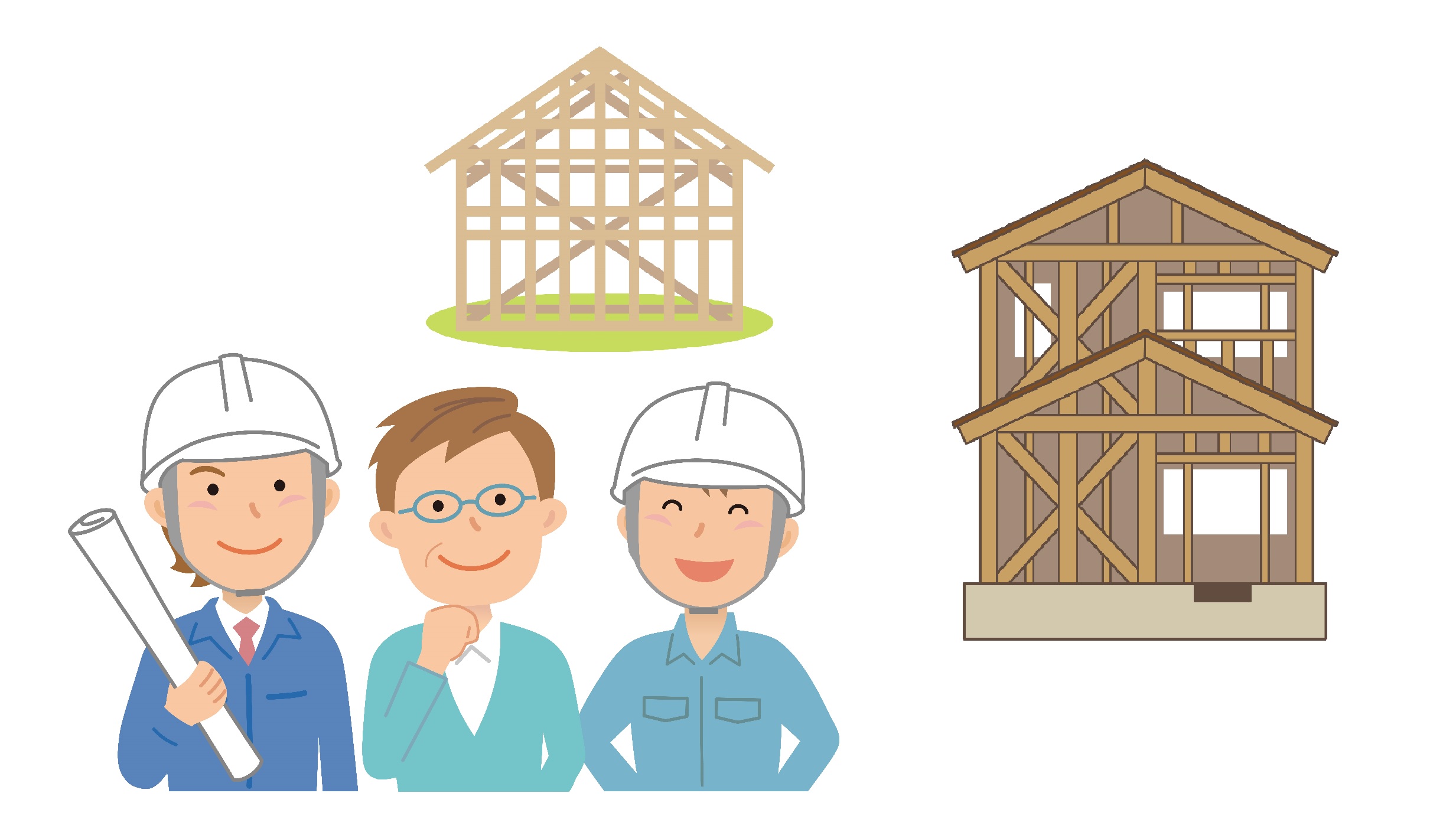 建築時には工法や構造の特徴を調べ、予算面で無理のない工法を選ぶ事