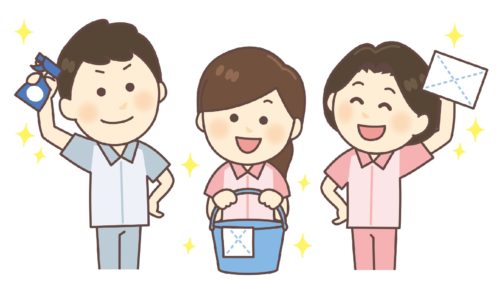 日常的に汚れる壁や床を掃除して、住まいの寿命も伸ばす事を考える。